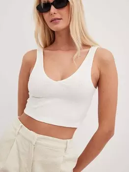 Топ NA-KD, белый