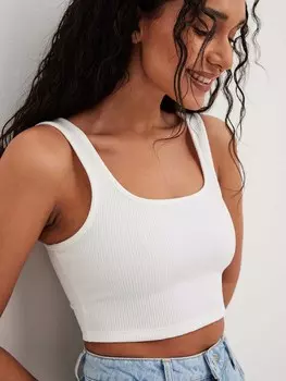 Топ NA-KD, белый