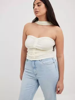 Топ NA-KD, белый