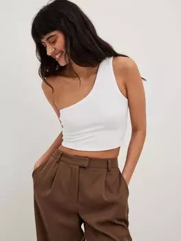 Топ NA-KD, белый