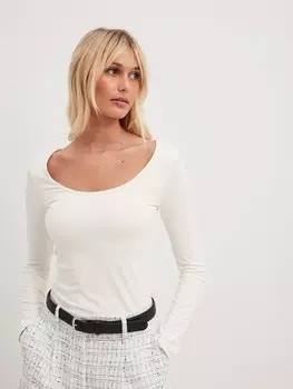 Топ NA-KD, белый