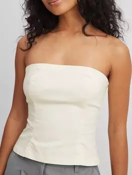 Топ NA-KD, белый