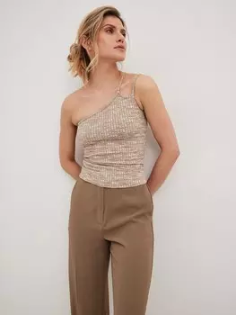 Топ NA-KD, бежевый