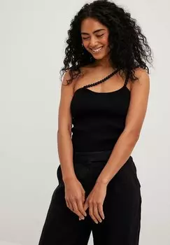 Топ NA-KD, черный