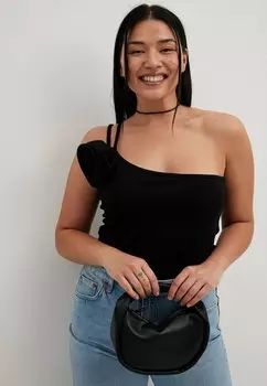 Топ NA-KD, черный