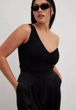 Топ NA-KD, черный