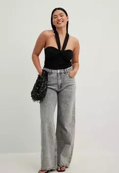 Топ NA-KD, черный