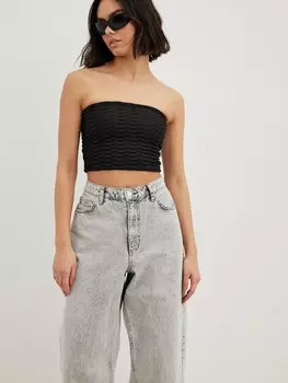 Топ NA-KD, черный