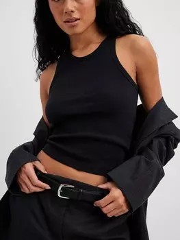 Топ NA-KD, черный