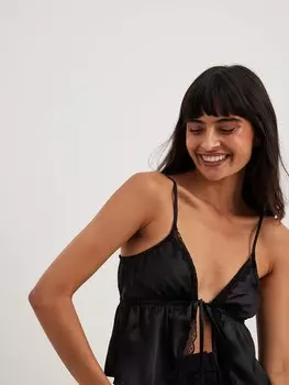 Топ NA-KD, черный