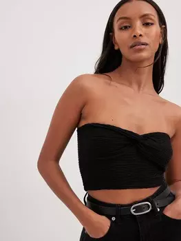 Топ NA-KD, черный