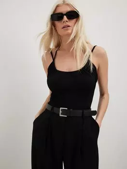 Топ NA-KD, черный