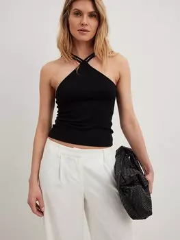 Топ NA-KD, черный