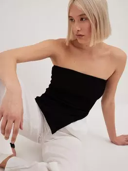 Топ NA-KD, черный