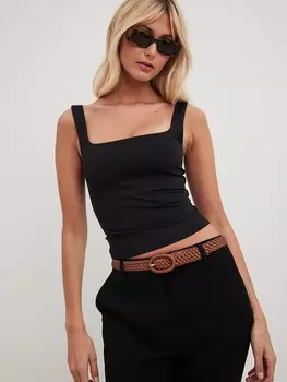 Топ NA-KD, черный