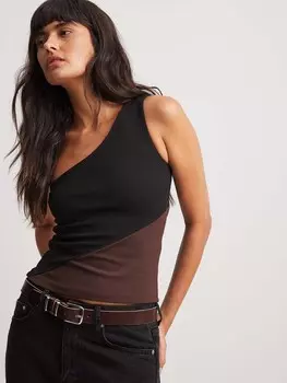 Топ NA-KD, черный