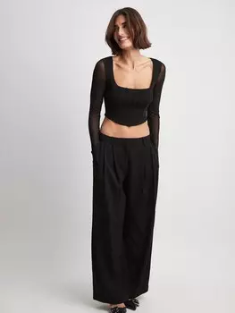 Топ NA-KD, черный