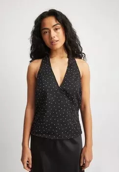 Топ NA-KD, черный