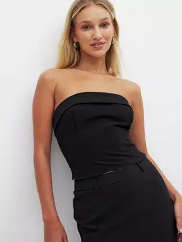 Топ NA-KD, черный