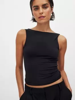 Топ NA-KD, черный