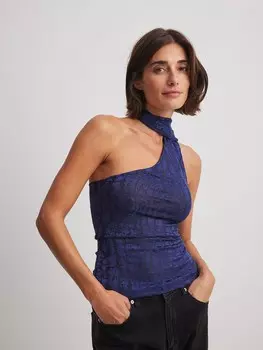 Топ NA-KD, индиго