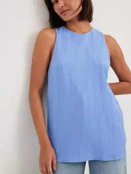 Топ NA-KD, пастельно-синий