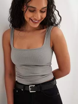 Топ NA-KD, серый