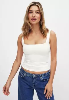 Топ NA-KD, слоновая кость