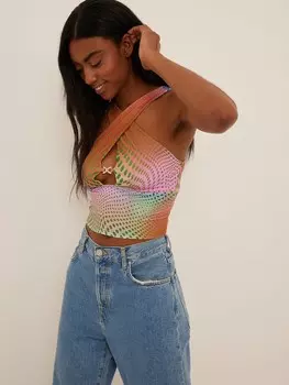 Топ NA-KD, смешанные цвета