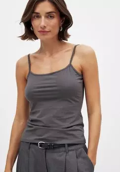 Топ NA-KD, темно-серый