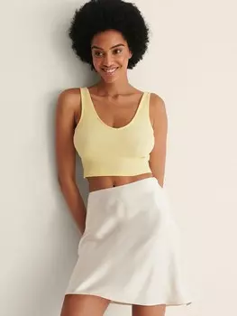 Топ NA-KD, желтый