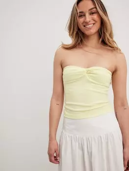 Топ NA-KD, желтый