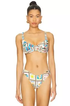 Топ на косточках Scoop Weworewhat, off white multi