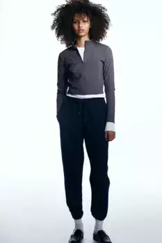 Топ на молнии H&M, серый