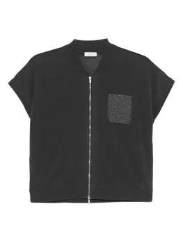 Топ на молнии Peserico, серый