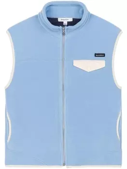 Топ на молнии Sporty & Rich, синий