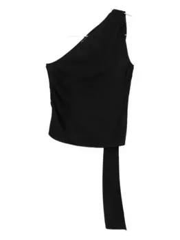Топ на одно плечо TOM FORD, черный