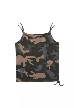 Топ на тонких бретельках Brandit Top Lilly, цвет brown/dark brown