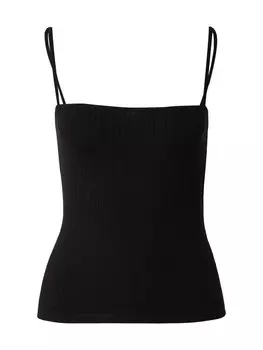 Топ на тонких бретельках EDITED Top Xiang, черный