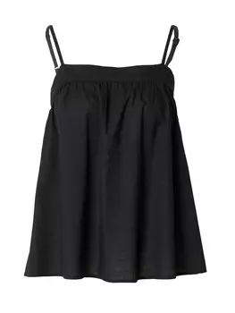 Топ на тонких бретельках MSCH COPENHAGEN Top Herene, черный