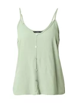 Топ на тонких бретельках VERO MODA Top MYMILO, пастельный зеленый