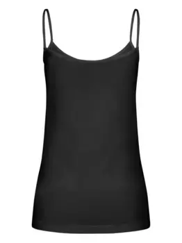 Топ на тонких бретелях Wolford, черный