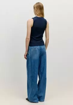 Топ NAELA EDITED, синий