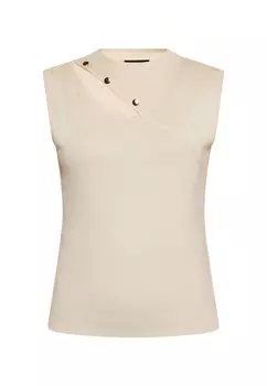 Топ NAEMI Knitted Top, бежевый