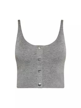 Топ NAEMI Tank, цвет grau melange