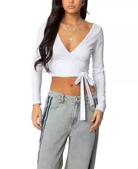 Топ-накидка Aila Edikted, белый