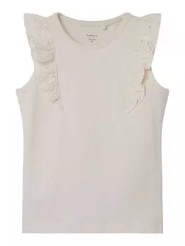Топ NAME IT Top JAMILLA, кремовый