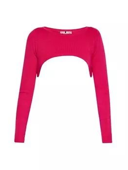 Топ nascita Crop, фуксия