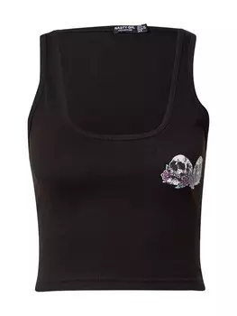 Топ Nasty Gal, черный