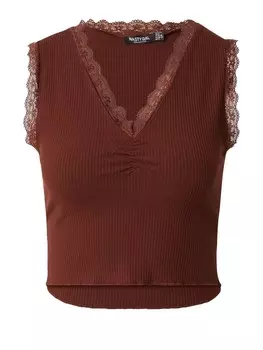 Топ Nasty Gal, цвет Chocolate